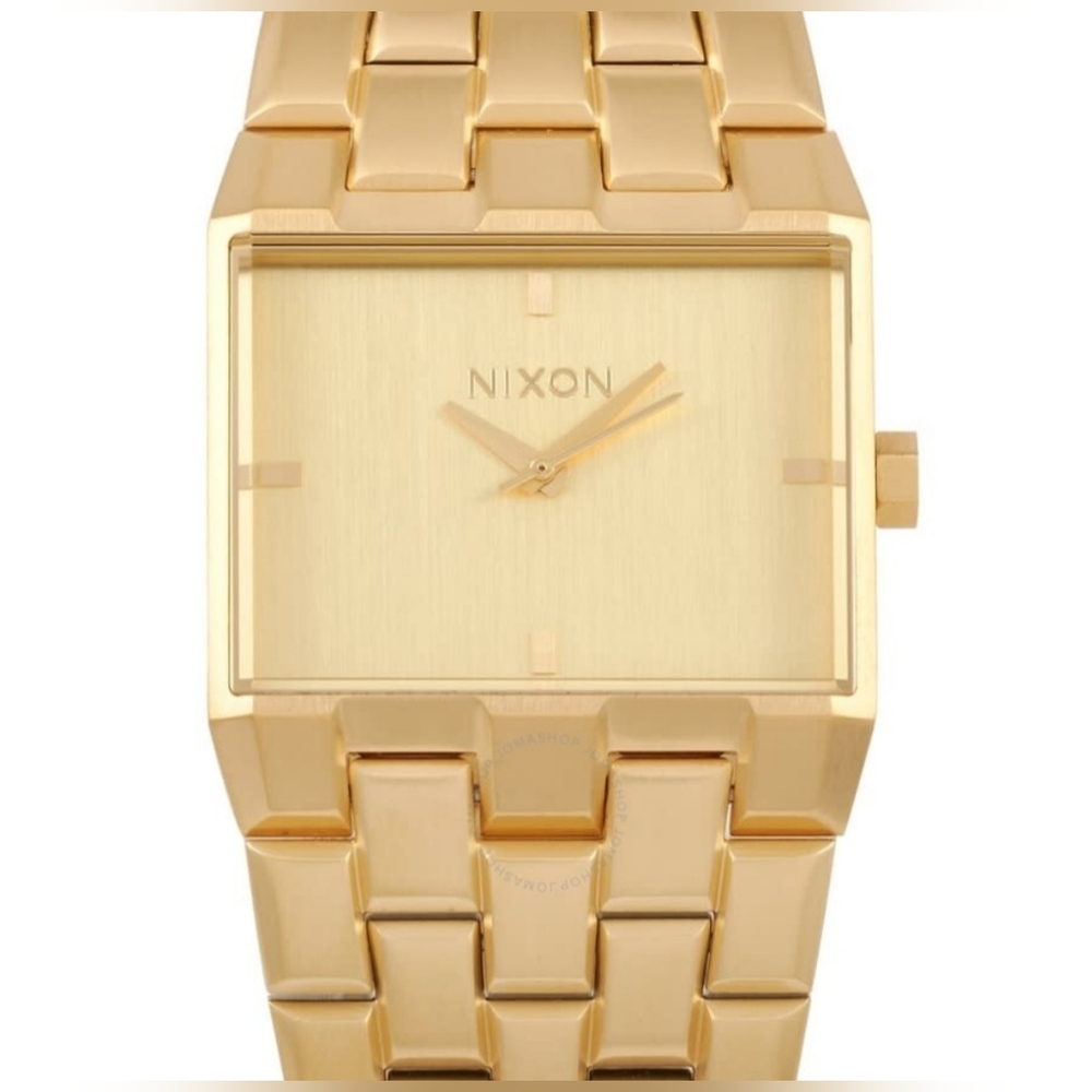 Nixon Ticket II Quartz Gold Watch *NWT* - Picture 3 of 16